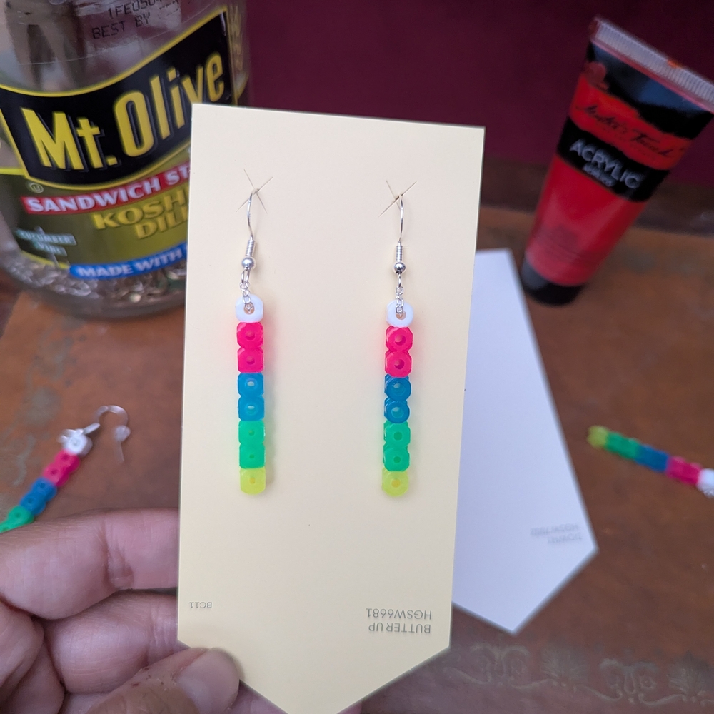 Colorful Beaded Earrings